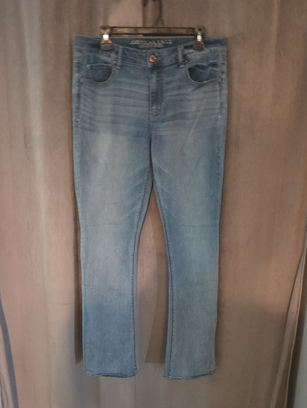 American Eagle Outfitters Size 14 Light Blue Skinny Jeans